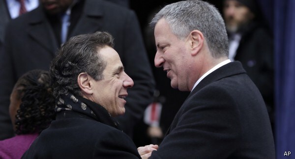 De Blasio Faces Showdown With NY Gov. Over Tax Hike for Rich