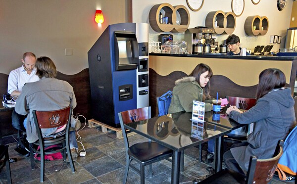 Bitcoin ATM, World's First, Installed in Vancouver Cafe