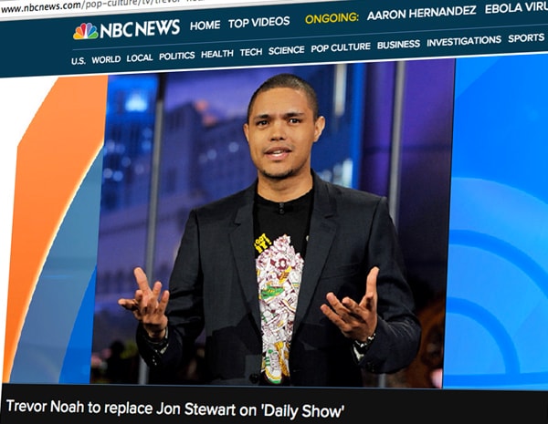 Trevor Noah, 'Daily Show's' Jon Stewart Replacement, Is SAfrican Comic