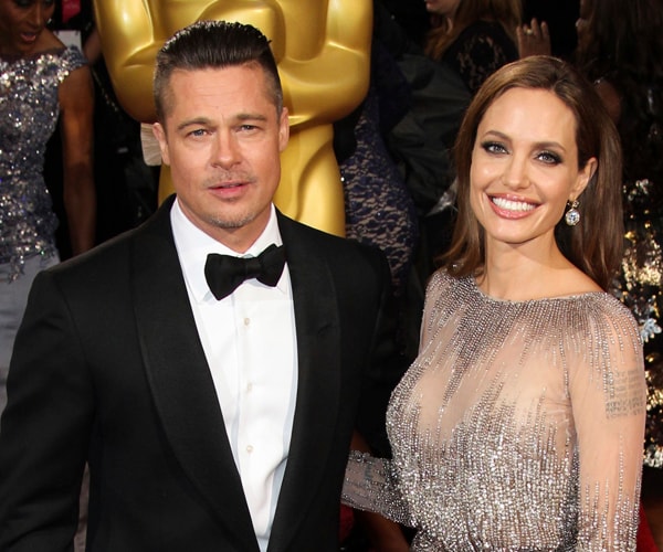 angelina jolie and brad pitt, shown in 2014