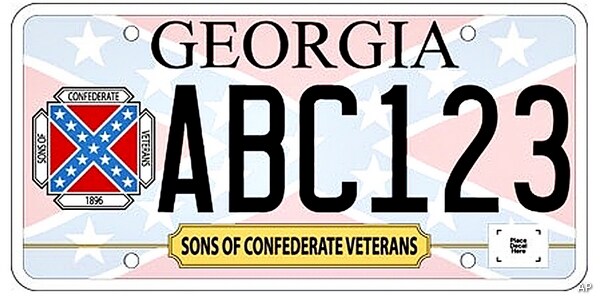 Georgia License Plates Featuring Confederate Flags Get Approval