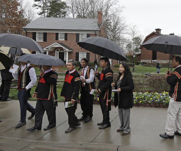 Thousands Pay Their Respects to the Rev. Billy Graham