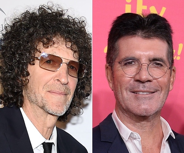 Howard Stern and Simon Cowell