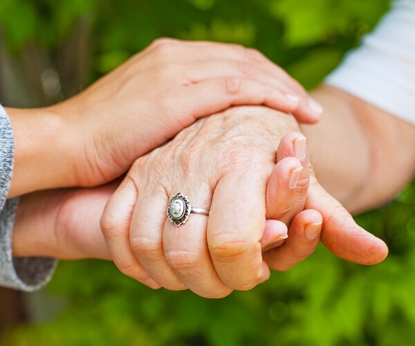 Trembling hands are an obvious symptom of Parkinson's disease