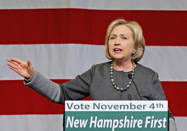 Following GOP Crowd, Hillary Is 'Field of One' in New Hampshire