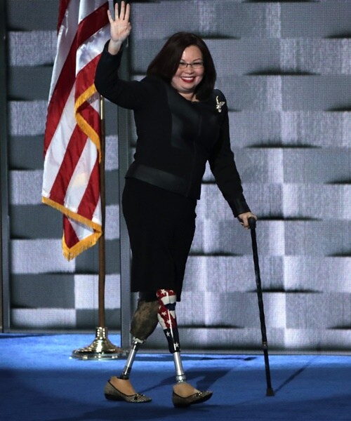 Duckworth Rips Trump: 'Nothing Easy About' Her Purple Heart