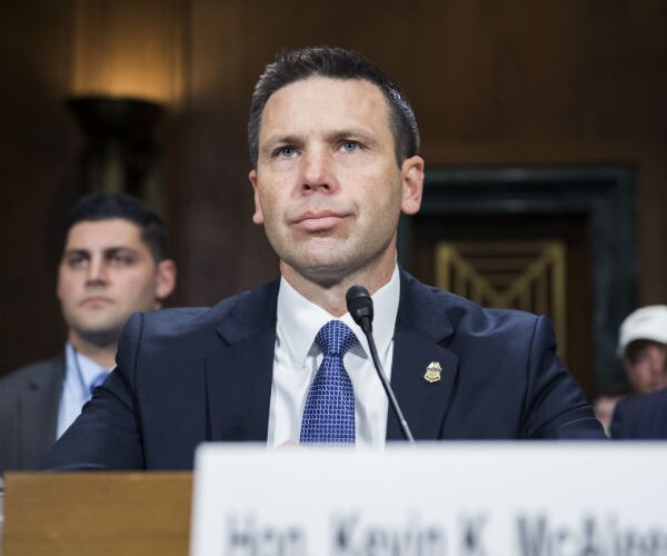 DHS Acting Secretary Kevin McAleenan is shown