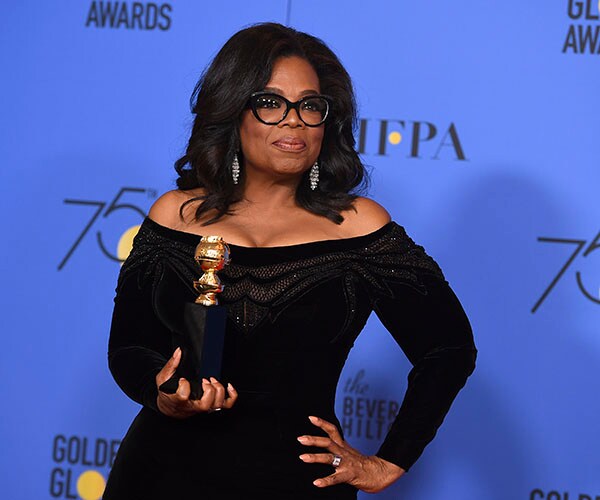 Times Up at a Golden Globes Awash in #MeToo Black