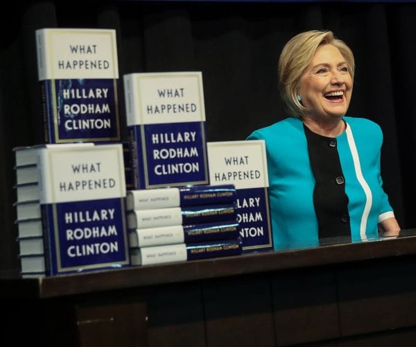 Hillary Clinton Book Sales Brisk in First Week, Breaking Records