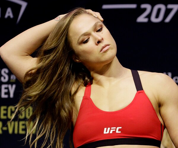 Ronda Rousey Weighs In for UFC Cage-Fighting Comeback in Vegas