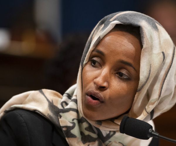 Rep. Ilhan Omar Selling Vulgar Shirt on Campaign Website