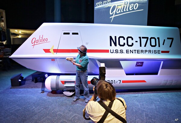 Galileo Shuttlecraft From 'Star Trek' Now at NASA's Johnson Space Center