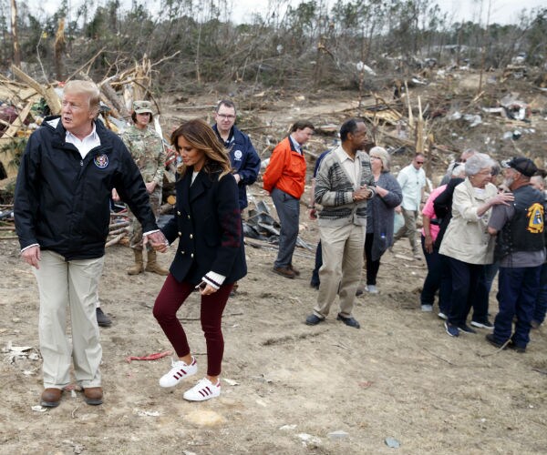 Trump Sees Massive Damage in Alabama From Deadly Tornado