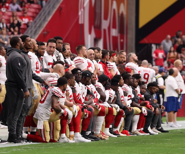 Anthem Kneeling Penalty of 15 Yards Being Weighed by NFL