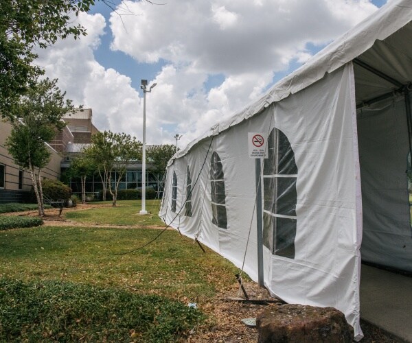 Texas Hospital System Preps Tents for COVID Patient Increase