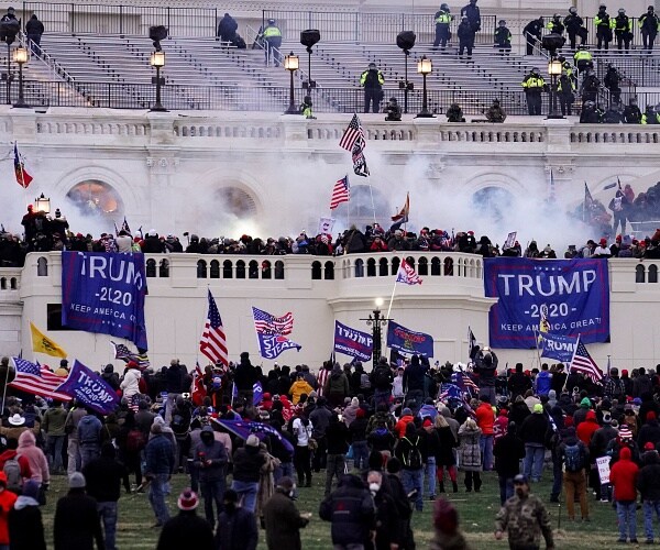 protesters storm the capitol