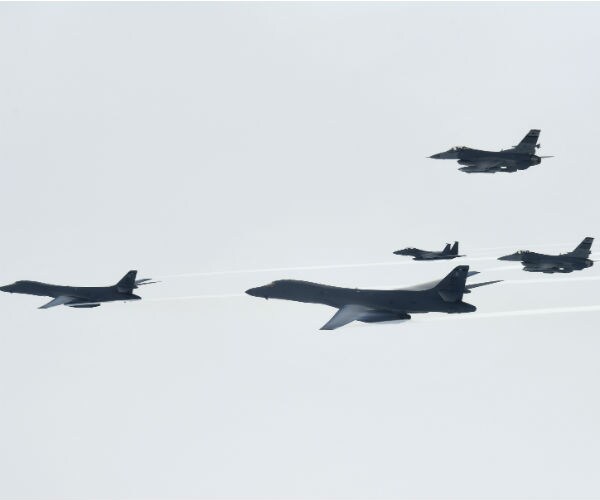 US Bombers Fly Off NKorea's Coast in Show of Force