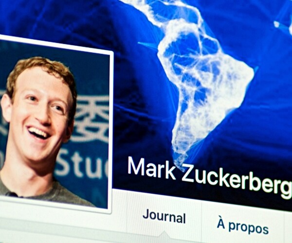 mark zuckerberg page account on facebook, facebook is a well-known social networking service. 

