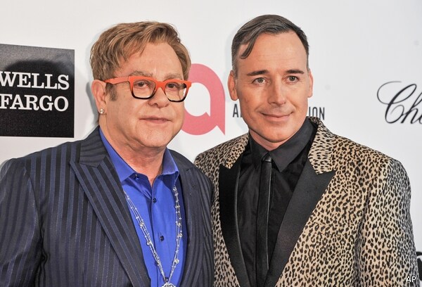 Elton John Wedding Set After Britain Lifts Same-Sex Restriction