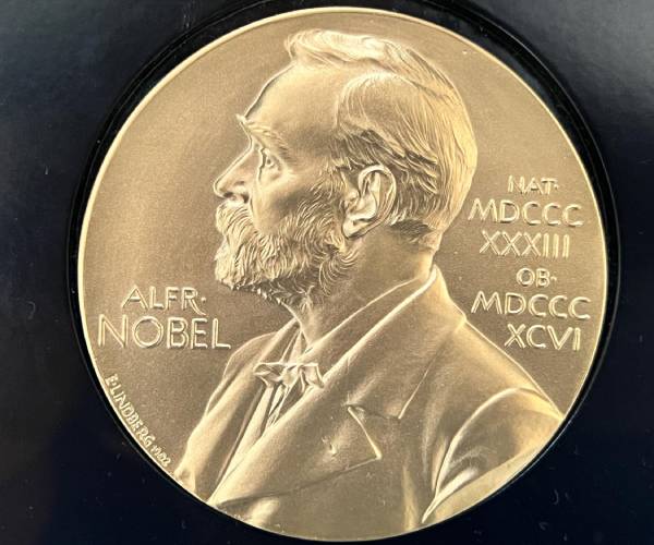 nobel prize medallion