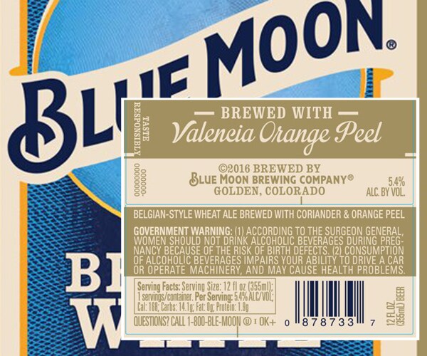 Beer Nutrition Labels Coming to Major Brands Across US