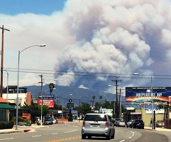 San Gabriel Mountains Fires: Fast Moving Blazes May Merge