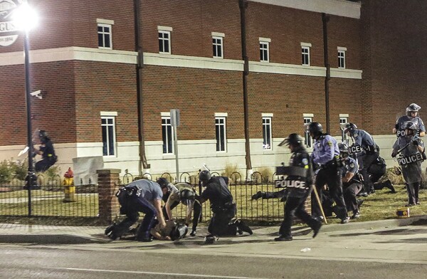 Police Officers Shot in Ferguson During Protest | Newsmax.com