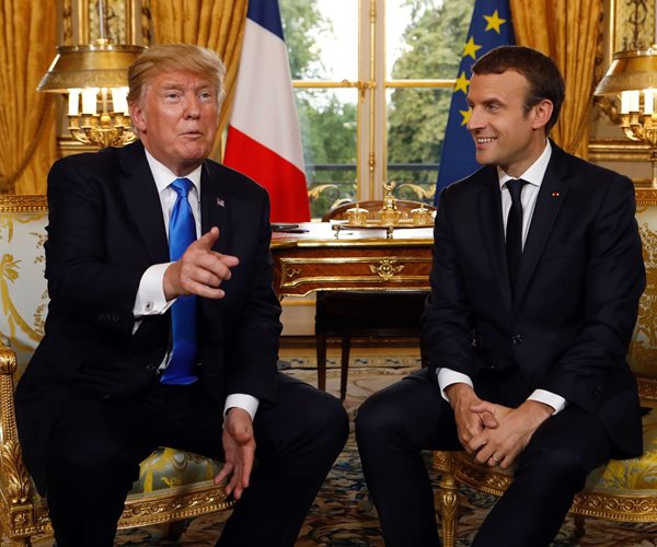 Trump Says Ties With France, Macron Are 'Unbreakable'