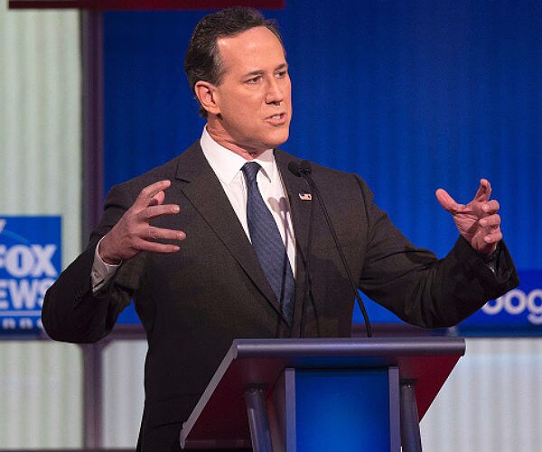 Santorum: Media Talks Too Much About Trump Instead of Issues