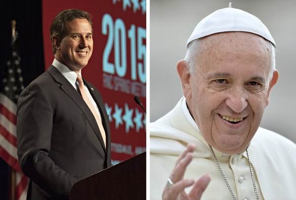 CNN's Cuomo to Santorum: 'Why Aren't You More Like Your Pope?'