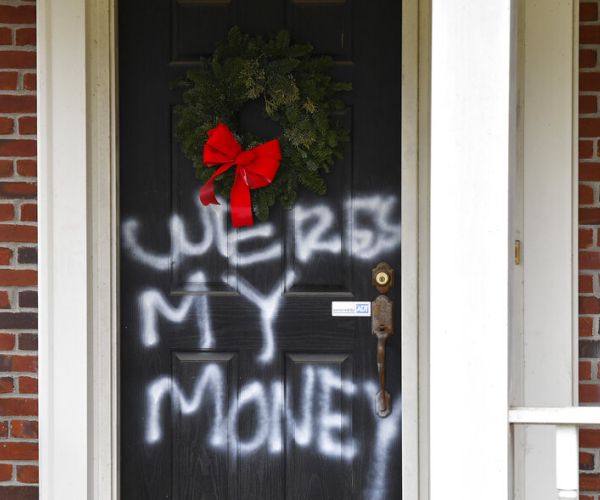 McConnell's Home Vandalized Over Blockage of Stimulus Checks