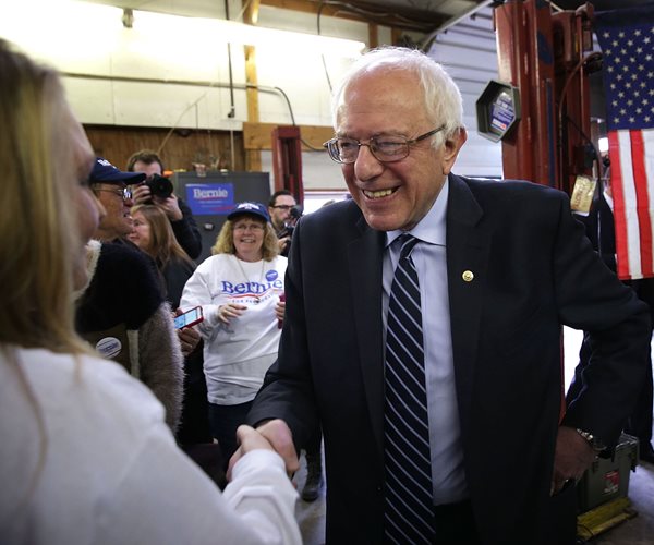 Sanders Raises $20 Million in January