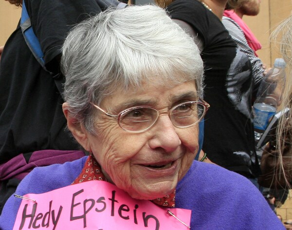 Hedy Epstein, 90, Holocaust Survivor, Arrested at Ferguson Protest