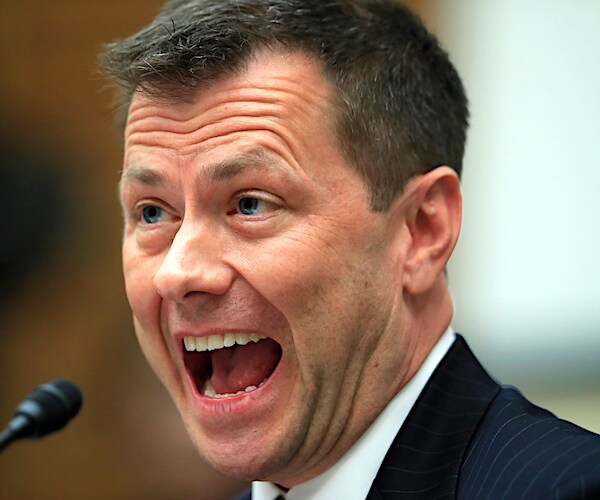 peter strzok exults during a contentious senate judiciary hearing