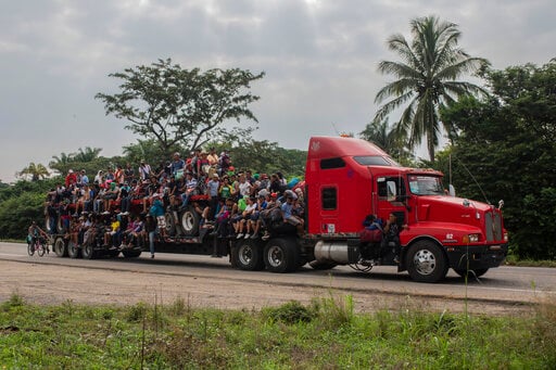 New Migrant Caravan Sets off from Southern Mexico Border