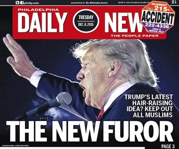 Philly Daily News Compares Trump to Hitler