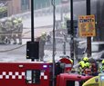 100 Firefighters Tackle Blaze Near London's Elephant & Castle Station