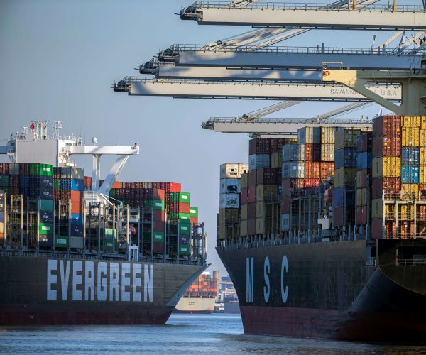 US Goods Trade Deficit Hits Record High; Retail Inventories Surge