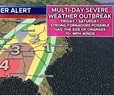 Dangerous Multiday Severe Weather Outlook Issued