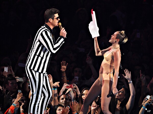 Miley Cyrus Just Wanted to 'Make History' With VMA Routine