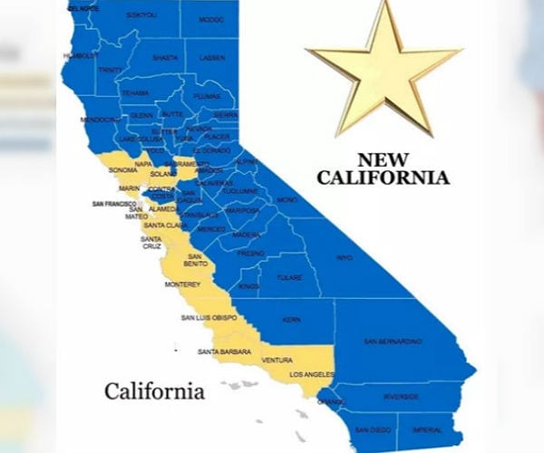 'New California' Declares 'Independence' From State