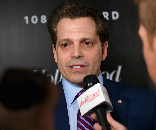 anthony scaramucci speaks to reporters