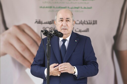 President Abdelmadjid Tebboune Elected to Serve Second Term Leading Gas-rich Algeria