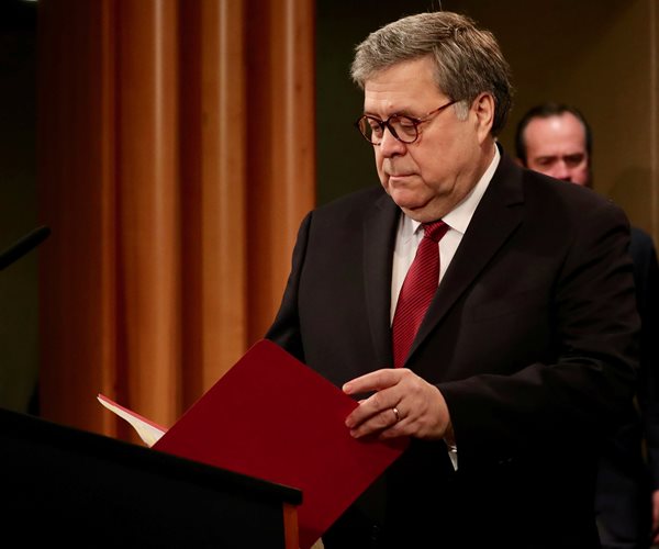 Barr: Trump, White House 'Fully Cooperated' With Mueller Investigation