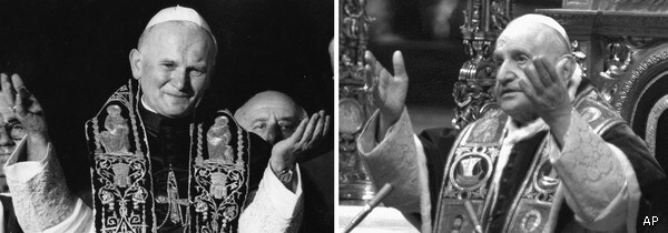 Popes John Paul II, John XXIII Canonized April 27 — You Read It at Newsmax First