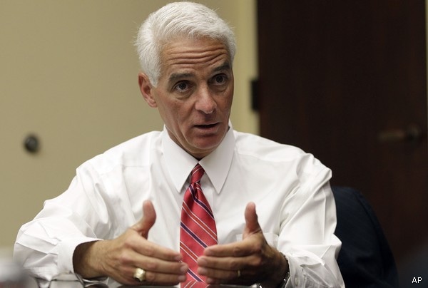 Crist Files as Democrat to Run for Florida Governor