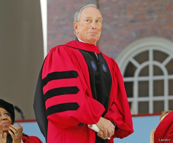 Michael Bloomberg Harvard Speech Zings Repression of Conservative Ideas 