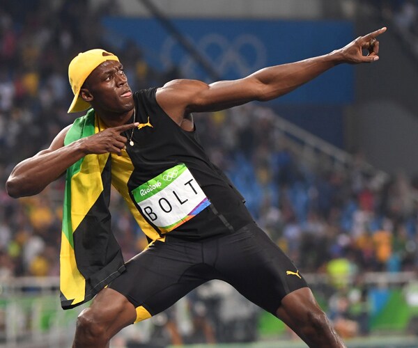 Usain Bolt's Third Gold for 100-Meter Dash a Slow Affair | Newsmax.com