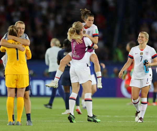 US Women Beat France; to Meet England in Semi-Finals