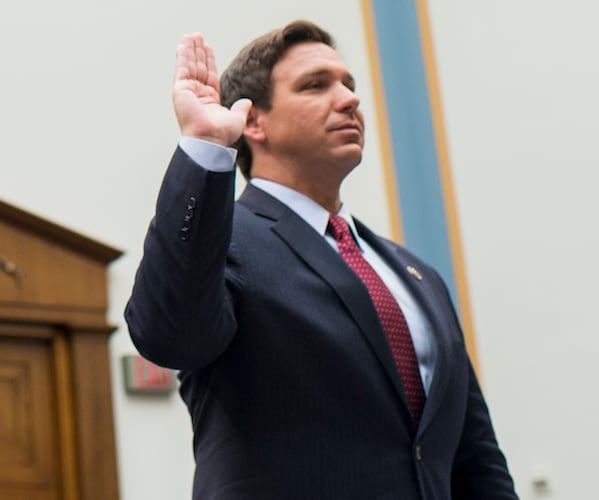 Rep. Ron DeSantis Trails in Florida's GOP Race for Governor